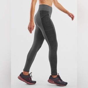 Athleta Polartec Peak Fleece lined powerlift leggings